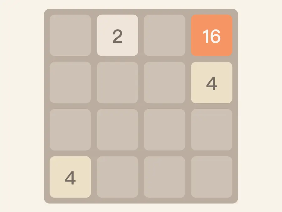 2048 daily challenge target tile